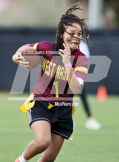 Thumbnail 3 in Global Outreach Charter Academy vs West Nassau (Jaguars Preseason Classic) photogallery.