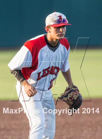Thumbnail 2 in Mansfield Legacy vs. Prosper (UIL 4A Regional Semifinal Playoff) photogallery.