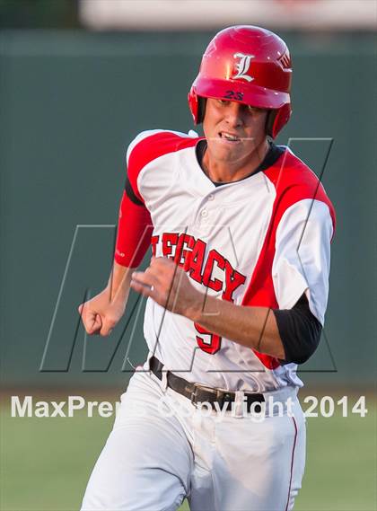 Thumbnail 2 in Mansfield Legacy vs. Prosper (UIL 4A Regional Semifinal Playoff) photogallery.