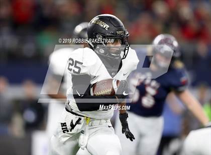 Thumbnail 1 in Pleasant Grove vs. Wimberley (UIL 4A Final) photogallery.