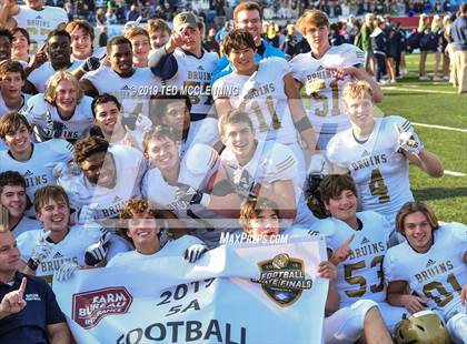 Thumbnail 2 in Pulaski Academy vs. Little Rock Christian Academy (AAA 5A State Final) photogallery.