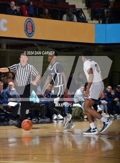 Thumbnail 1 in Archbishop Stepinac vs. Eagle Academy II (Public vs Catholic Hoops Showdown) photogallery.