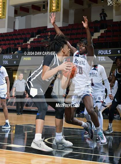 Thumbnail 3 in Archbishop Stepinac vs. Eagle Academy II (Public vs Catholic Hoops Showdown) photogallery.