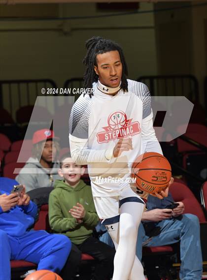 Thumbnail 2 in Archbishop Stepinac vs. Eagle Academy II (Public vs Catholic Hoops Showdown) photogallery.