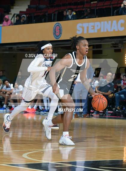 Thumbnail 3 in Archbishop Stepinac vs. Eagle Academy II (Public vs Catholic Hoops Showdown) photogallery.
