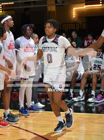 Thumbnail 1 in Archbishop Stepinac vs. Eagle Academy II (Public vs Catholic Hoops Showdown) photogallery.