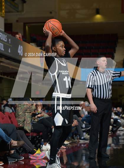 Thumbnail 1 in Archbishop Stepinac vs. Eagle Academy II (Public vs Catholic Hoops Showdown) photogallery.