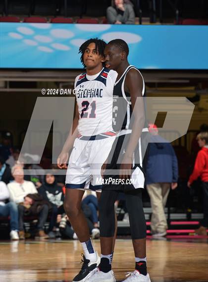 Thumbnail 1 in Archbishop Stepinac vs. Eagle Academy II (Public vs Catholic Hoops Showdown) photogallery.