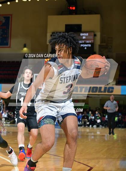 Thumbnail 3 in Archbishop Stepinac vs. Eagle Academy II (Public vs Catholic Hoops Showdown) photogallery.