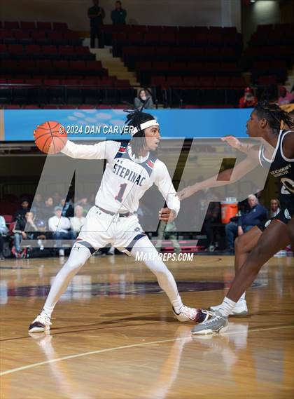Thumbnail 2 in Archbishop Stepinac vs. Eagle Academy II (Public vs Catholic Hoops Showdown) photogallery.