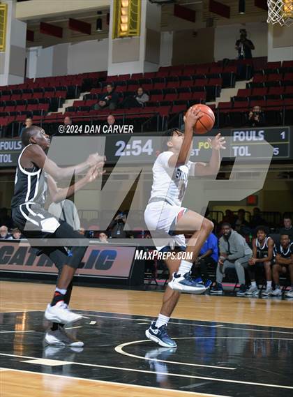 Thumbnail 2 in Archbishop Stepinac vs. Eagle Academy II (Public vs Catholic Hoops Showdown) photogallery.