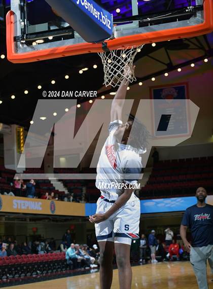 Thumbnail 3 in Archbishop Stepinac vs. Eagle Academy II (Public vs Catholic Hoops Showdown) photogallery.