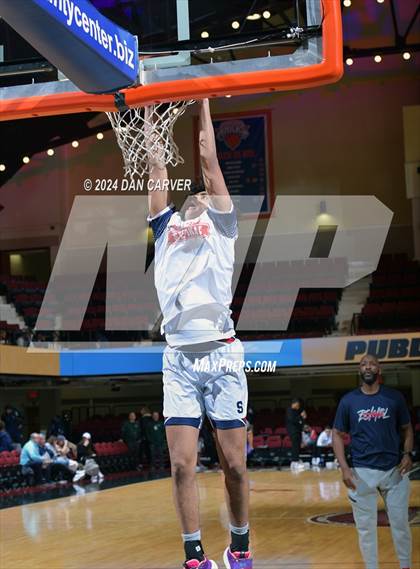 Thumbnail 1 in Archbishop Stepinac vs. Eagle Academy II (Public vs Catholic Hoops Showdown) photogallery.