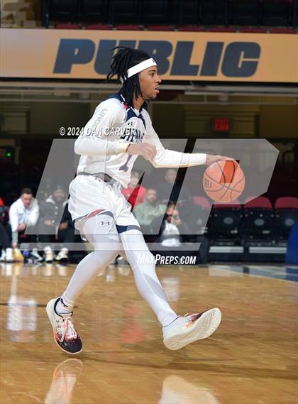 Thumbnail 1 in Archbishop Stepinac vs. Eagle Academy II (Public vs Catholic Hoops Showdown) photogallery.