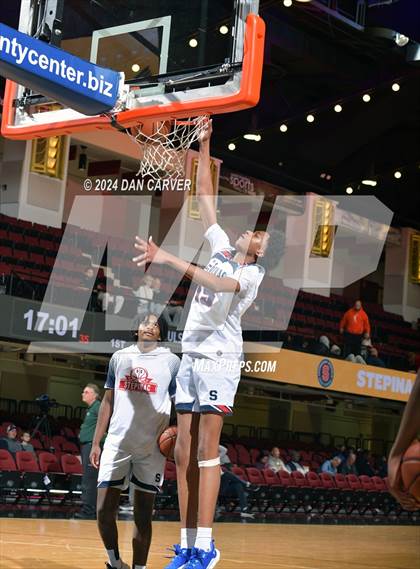 Thumbnail 2 in Archbishop Stepinac vs. Eagle Academy II (Public vs Catholic Hoops Showdown) photogallery.