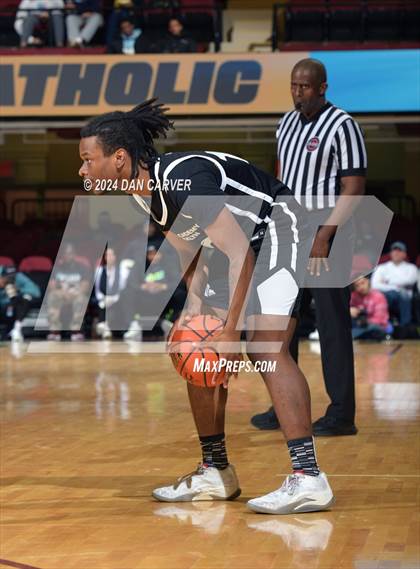 Thumbnail 2 in Archbishop Stepinac vs. Eagle Academy II (Public vs Catholic Hoops Showdown) photogallery.