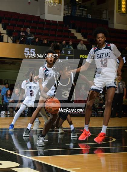 Thumbnail 1 in Archbishop Stepinac vs. Eagle Academy II (Public vs Catholic Hoops Showdown) photogallery.