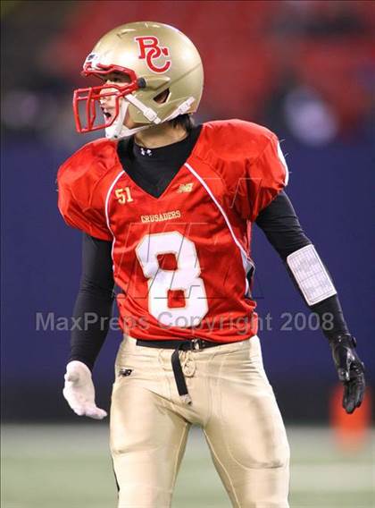 Thumbnail 3 in Bergen Catholic vs. Don Bosco (NJSIAA Non-Public Group IV Final) photogallery.