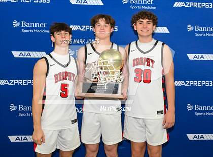Thumbnail 1 in Brophy College Prep vs. Mesa  (AIA 6A Final - Awards) photogallery.