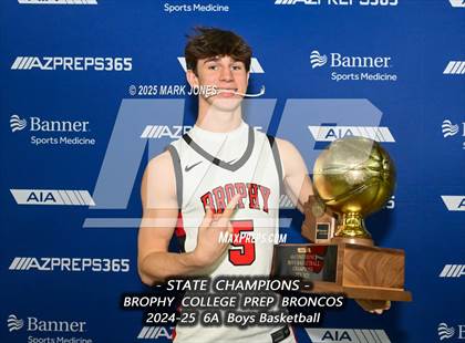 Thumbnail 3 in Brophy College Prep vs. Mesa  (AIA 6A Final - Awards) photogallery.