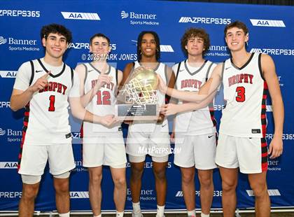 Thumbnail 2 in Brophy College Prep vs. Mesa  (AIA 6A Final - Awards) photogallery.