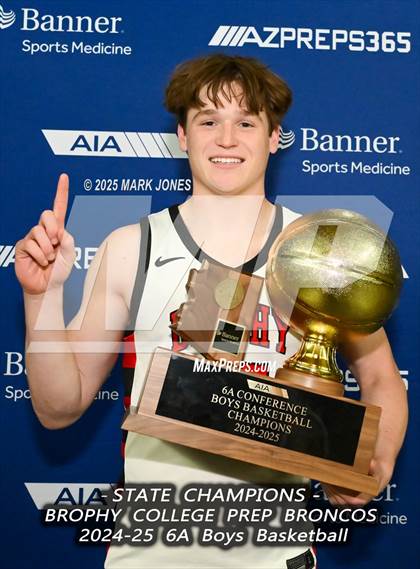 Thumbnail 2 in Brophy College Prep vs. Mesa  (AIA 6A Final - Awards) photogallery.