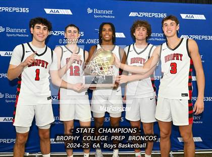 Thumbnail 3 in Brophy College Prep vs. Mesa  (AIA 6A Final - Awards) photogallery.