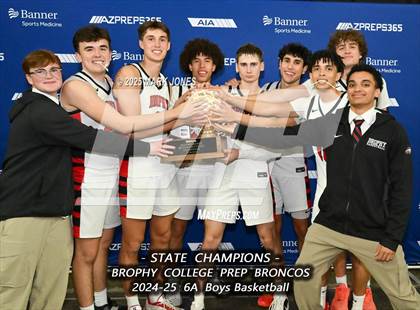 Thumbnail 3 in Brophy College Prep vs. Mesa  (AIA 6A Final - Awards) photogallery.