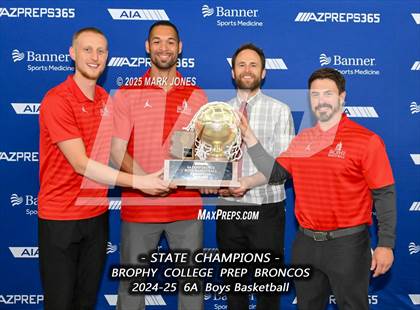 Thumbnail 3 in Brophy College Prep vs. Mesa  (AIA 6A Final - Awards) photogallery.