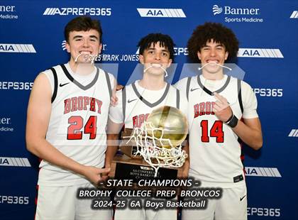 Thumbnail 1 in Brophy College Prep vs. Mesa  (AIA 6A Final - Awards) photogallery.