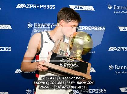 Thumbnail 2 in Brophy College Prep vs. Mesa  (AIA 6A Final - Awards) photogallery.
