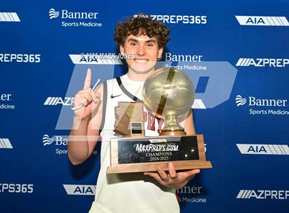 Thumbnail 3 in Brophy College Prep vs. Mesa  (AIA 6A Final - Awards) photogallery.