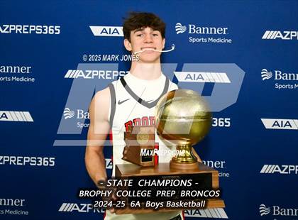 Thumbnail 1 in Brophy College Prep vs. Mesa  (AIA 6A Final - Awards) photogallery.