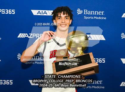 Thumbnail 2 in Brophy College Prep vs. Mesa  (AIA 6A Final - Awards) photogallery.