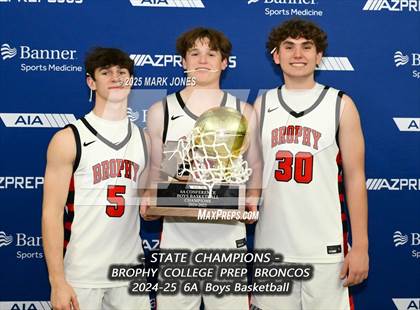 Thumbnail 1 in Brophy College Prep vs. Mesa  (AIA 6A Final - Awards) photogallery.