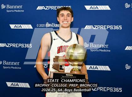Thumbnail 3 in Brophy College Prep vs. Mesa  (AIA 6A Final - Awards) photogallery.