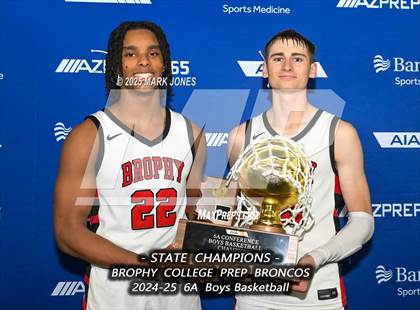 Thumbnail 2 in Brophy College Prep vs. Mesa  (AIA 6A Final - Awards) photogallery.