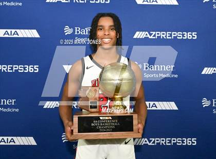 Thumbnail 2 in Brophy College Prep vs. Mesa  (AIA 6A Final - Awards) photogallery.