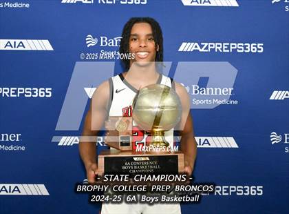 Thumbnail 3 in Brophy College Prep vs. Mesa  (AIA 6A Final - Awards) photogallery.