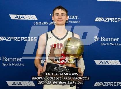 Thumbnail 1 in Brophy College Prep vs. Mesa  (AIA 6A Final - Awards) photogallery.