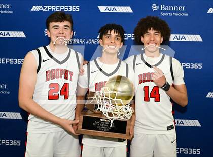 Thumbnail 3 in Brophy College Prep vs. Mesa  (AIA 6A Final - Awards) photogallery.