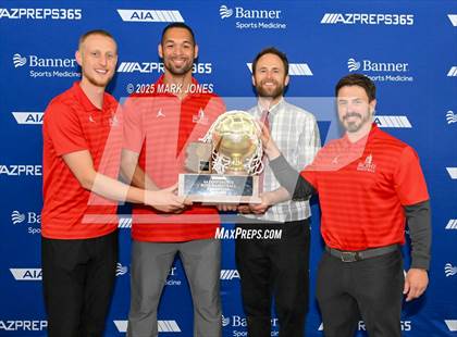 Thumbnail 2 in Brophy College Prep vs. Mesa  (AIA 6A Final - Awards) photogallery.