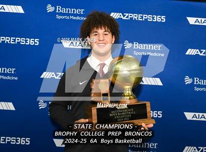 Thumbnail 2 in Brophy College Prep vs. Mesa  (AIA 6A Final - Awards) photogallery.