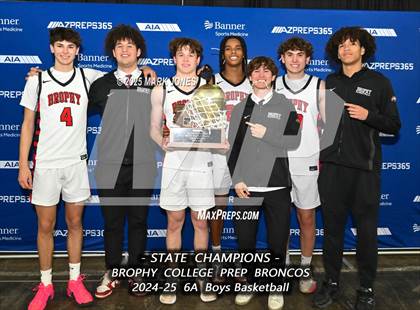 Thumbnail 2 in Brophy College Prep vs. Mesa  (AIA 6A Final - Awards) photogallery.