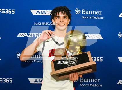 Thumbnail 1 in Brophy College Prep vs. Mesa  (AIA 6A Final - Awards) photogallery.