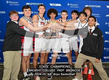 Thumbnail 1 in Brophy College Prep vs. Mesa  (AIA 6A Final - Awards) photogallery.