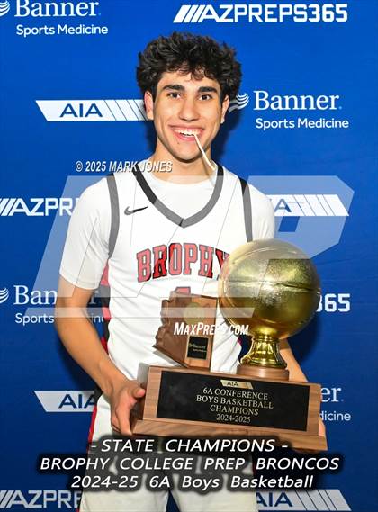 Thumbnail 2 in Brophy College Prep vs. Mesa  (AIA 6A Final - Awards) photogallery.