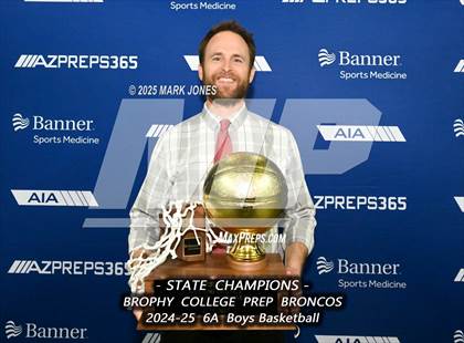 Thumbnail 2 in Brophy College Prep vs. Mesa  (AIA 6A Final - Awards) photogallery.