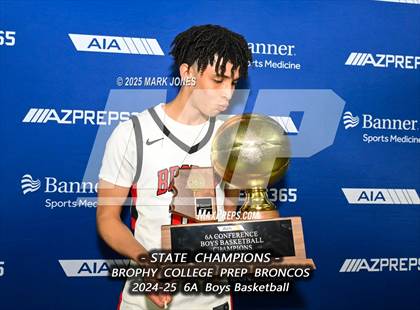 Thumbnail 1 in Brophy College Prep vs. Mesa  (AIA 6A Final - Awards) photogallery.