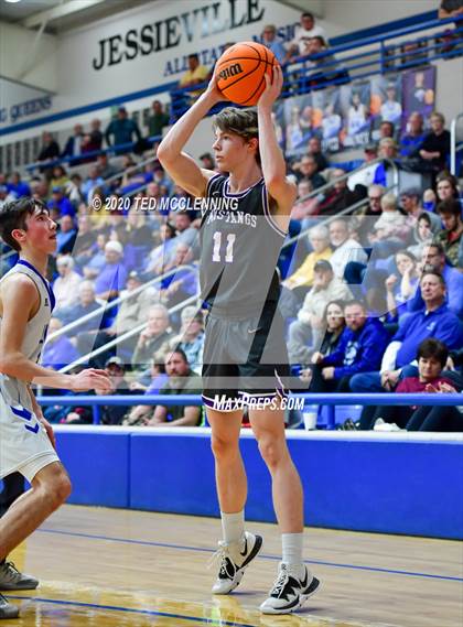 Thumbnail 2 in Jessieville vs. Central Arkansas Christian (AAA 3A Regional Playoff) photogallery.